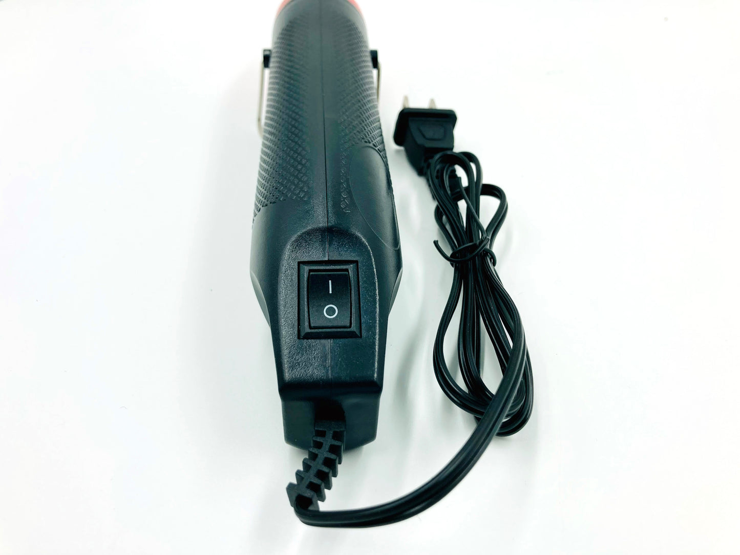 showing the button of the device