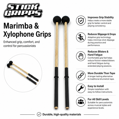Marimba & Xylophone Mallet Grips