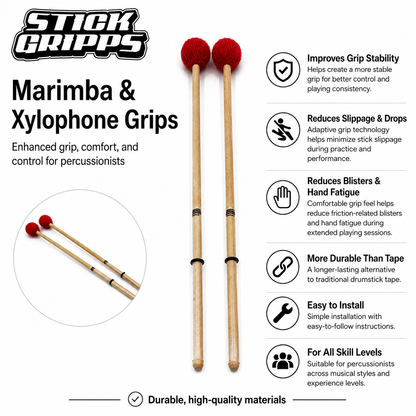 Marimba & Xylophone Mallet Grips