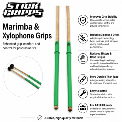 Marimba & Xylophone Mallet Grips