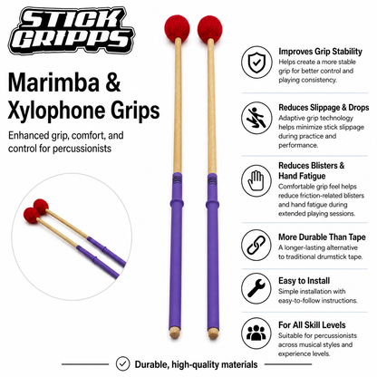 Marimba & Xylophone Mallet Grips