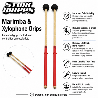 Marimba & Xylophone Mallet Grips
