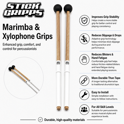 Marimba & Xylophone Mallet Grips