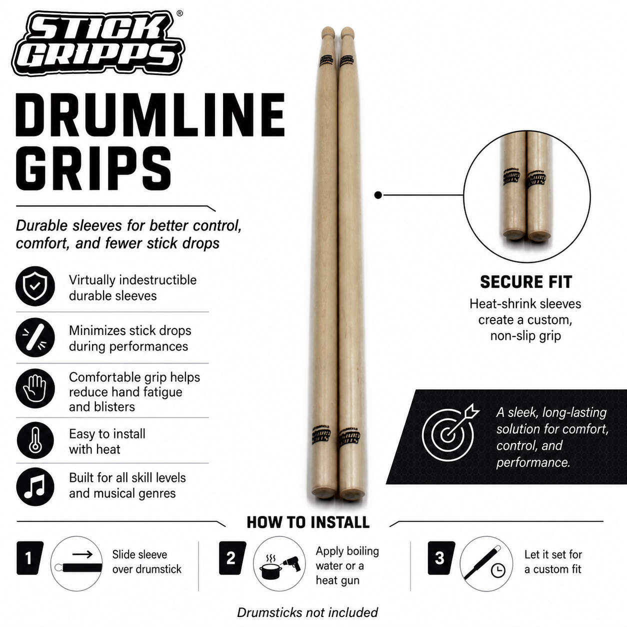 Drumline Grips